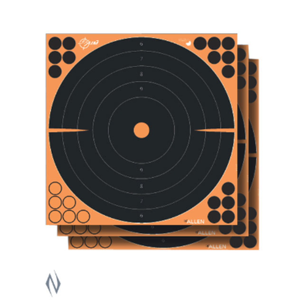 Allen | EZ Aim- 8"- Adhesive Bullseye Target- 6 Pack