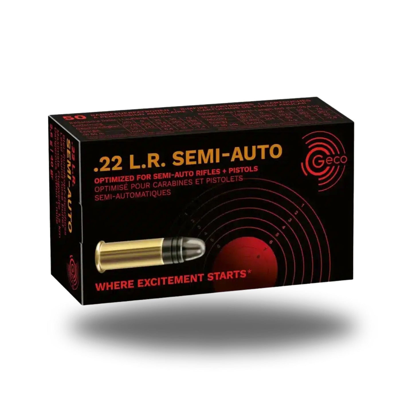 Geco | .22lr Semi Auto 40gr