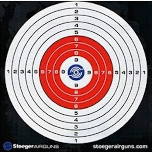 Stoeger | Paper Targets 100 Pack | 14x14cm