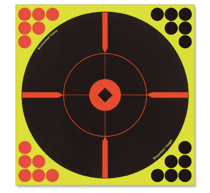 Birchwood Casey | Shoot-N-C | 12" BMW Bullseye Targets | Qty 5