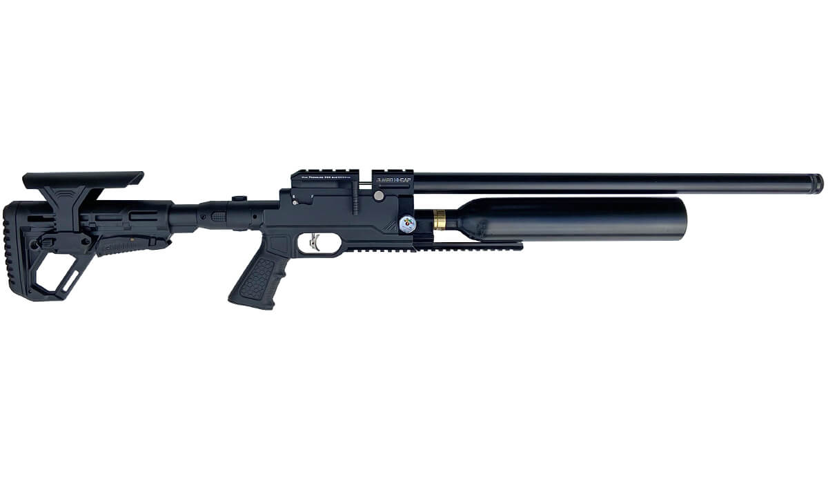 Wildhunter.ie - Kral | Jumbo Hi Cap | Black | .22 - Air Rifles