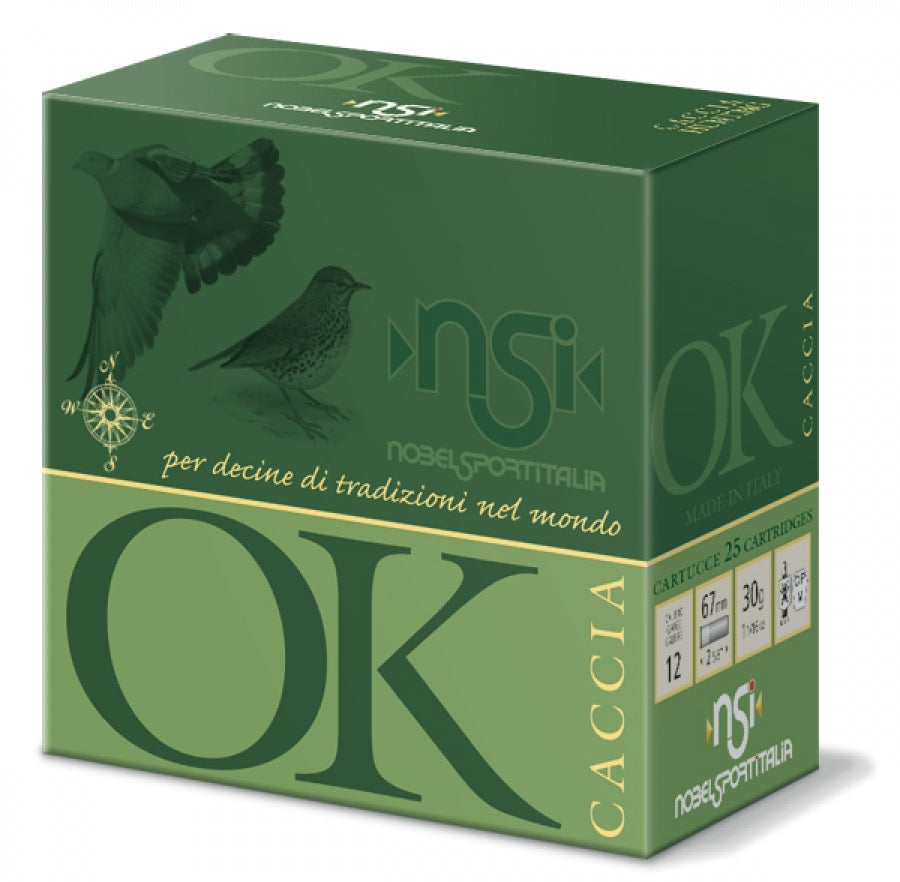 Wildhunter.ie - Nobel OK 30g No6 - Shotgun Ammo