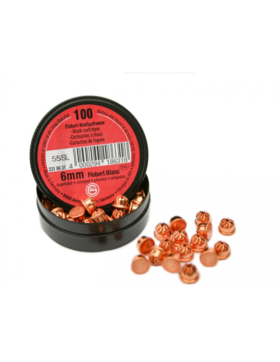 Wildhunter.ie - Geco | 6mm Short Blanks - Blanks