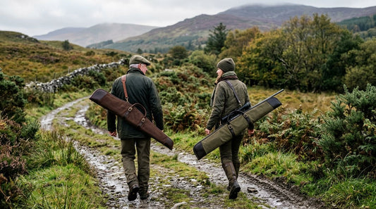 Soft gun slips for shotgun and rifle carry