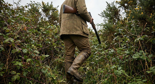 Clothing for rough shooting in Irish hedgerows