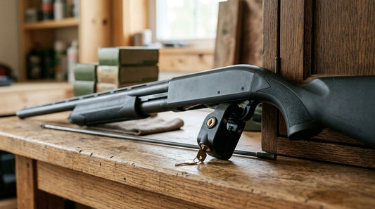 Trigger locks for shotgun and rifle security