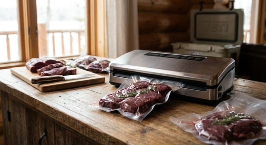 Vacuum sealers for storing game meat