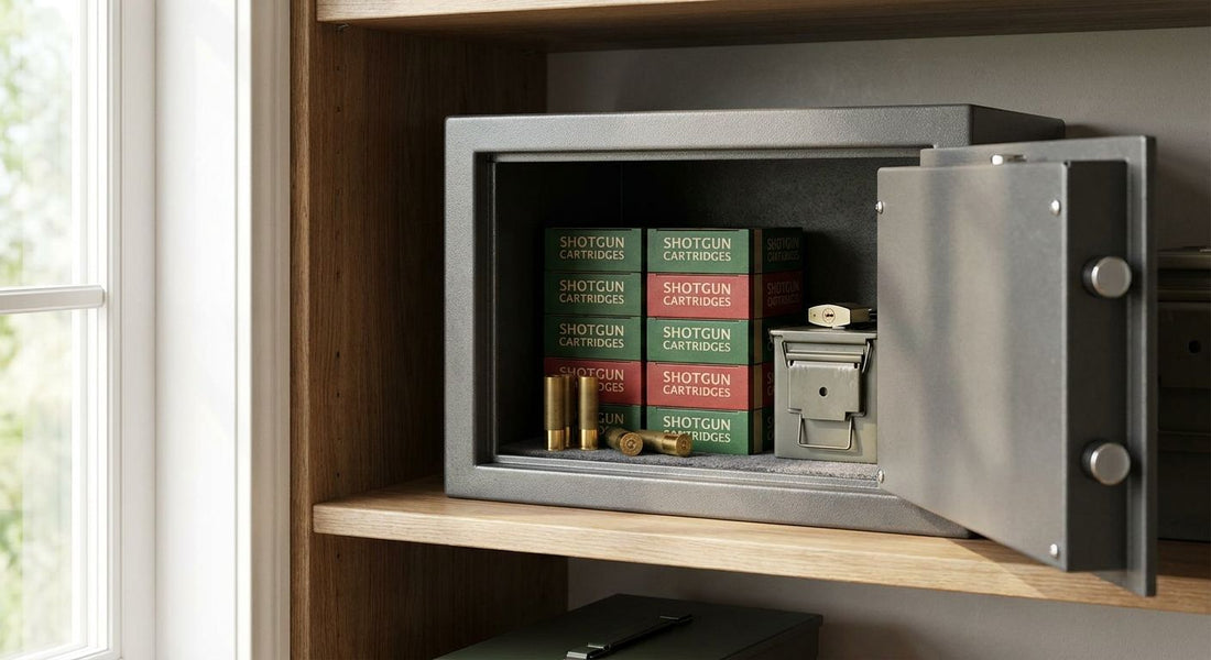How to store shotgun cartridges safely at home