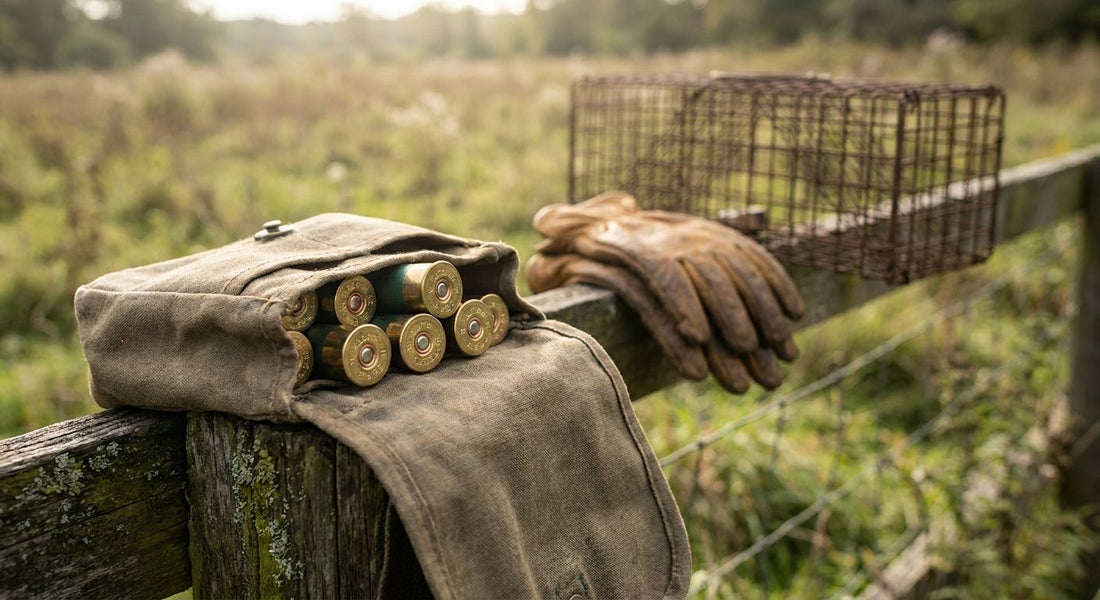 Buckshot cartridges for pest and vermin control