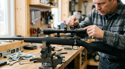 How to mount a rifle scope correctly
