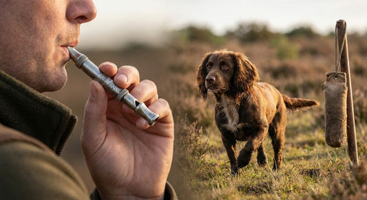 Dog whistles for gundog training