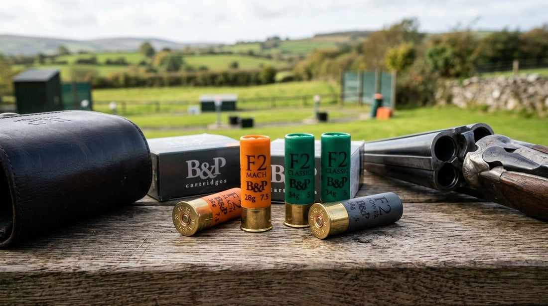 B&P shotgun cartridges for clay and game shooting
