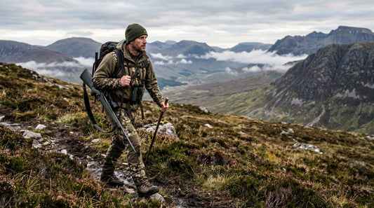 Hunting clothing for hill walking and stalking