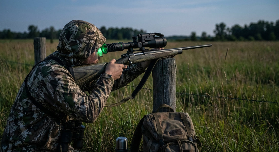 Night vision scopes for foxing and pest control