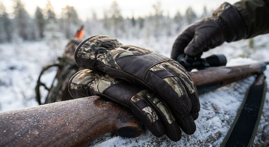 Hunting gloves for cold weather shooting