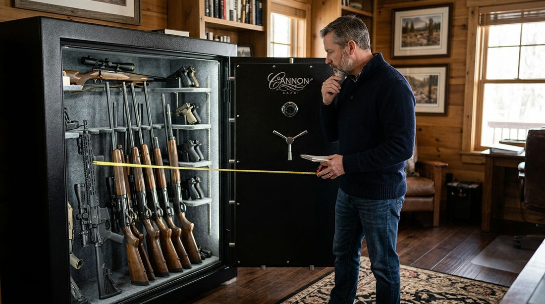 How to choose a gun safe size for your collection