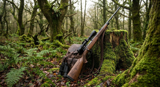 Rifles for deer stalking in Irish woodland
