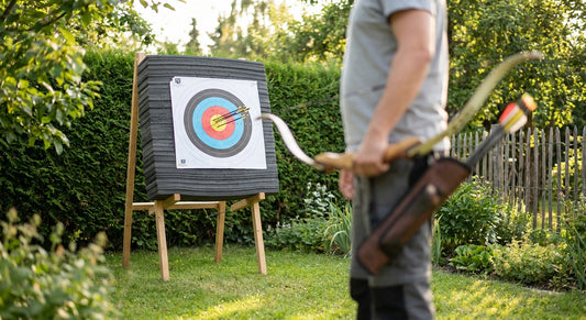 Archery targets for garden and back garden practice