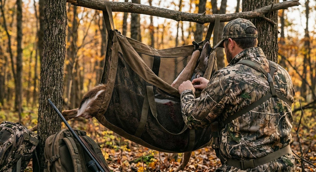 Game bags for carrying deer and game