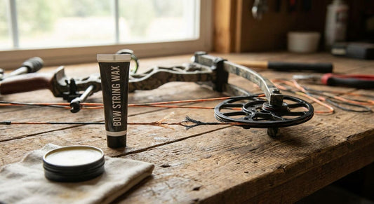 Bow strings and string wax for compound bows