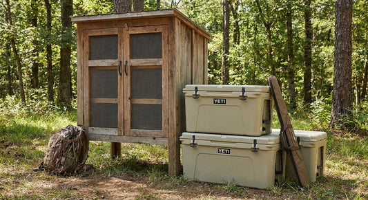 Game larders and coolers for hunters