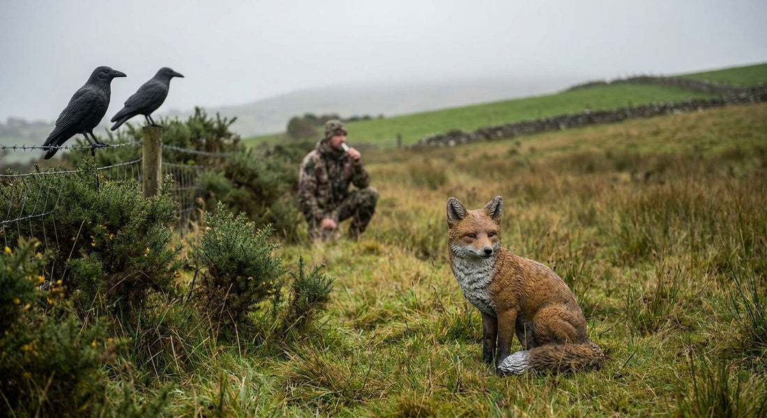 Decoys for fox and crow calling