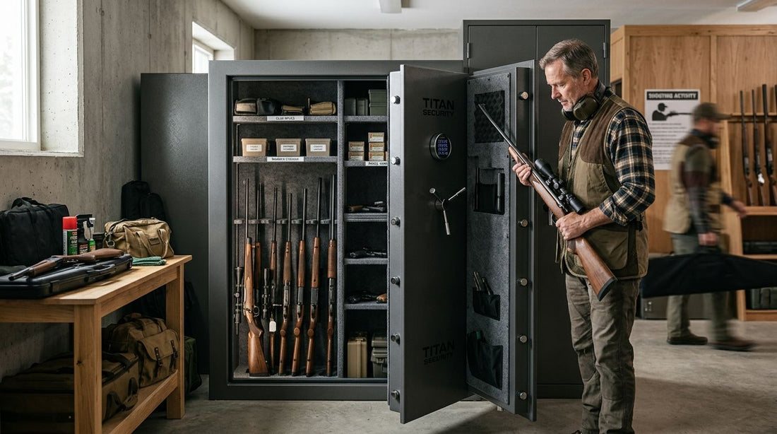 Gun safes for gun clubs and syndicates
