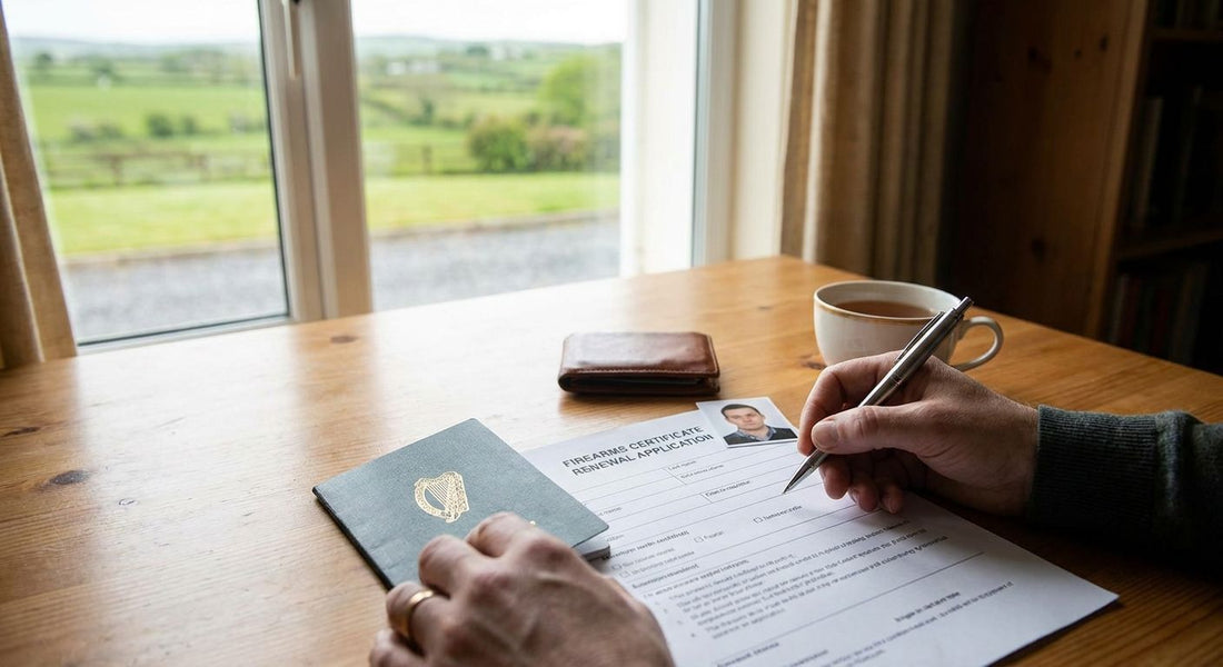 How to renew a firearms certificate in Ireland