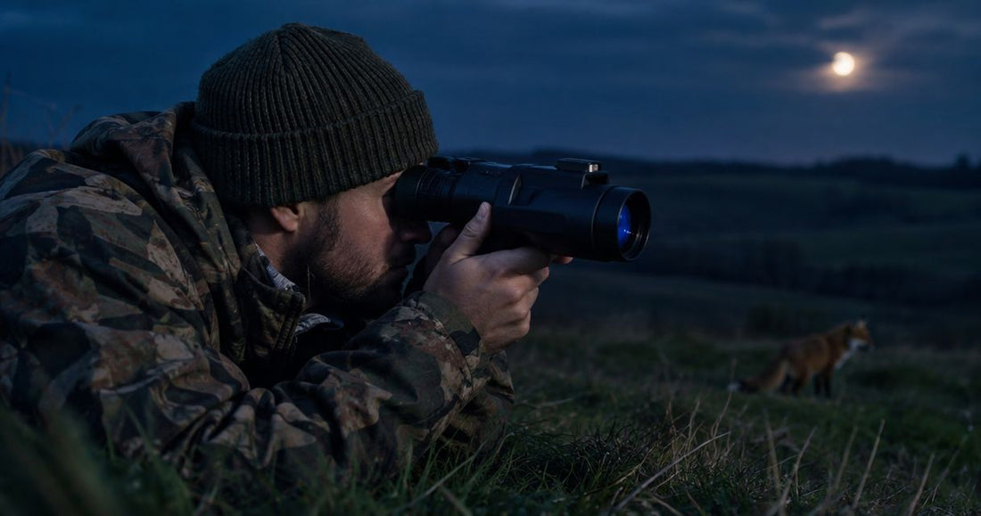 Pulsar digital night vision for fox control