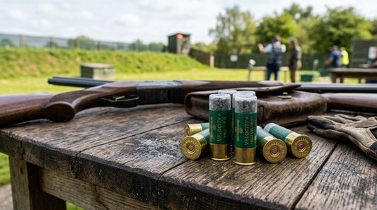 Fibre wad shotgun cartridges for clay grounds