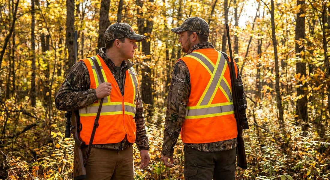 Hi-vis clothing for safety during hunts