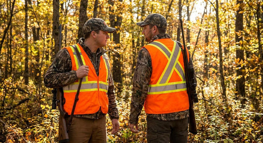 Hi-vis clothing for safety during hunts