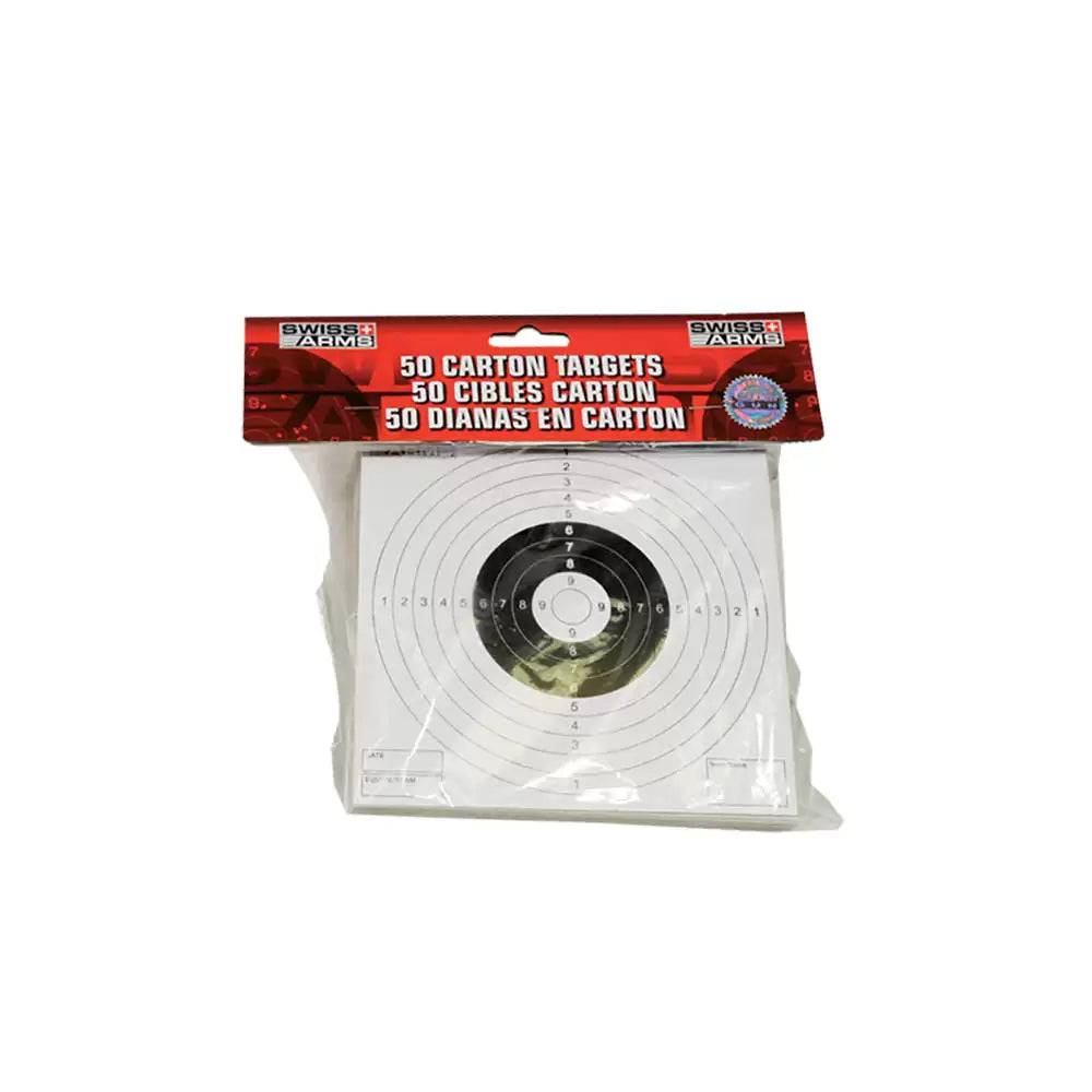 Cybergun | 14x14cm Card Target | 50pcs