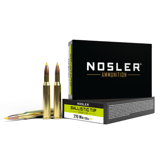 Nosler | Ballistic Tip Hunting | 270 Win 130gr | 20Pack