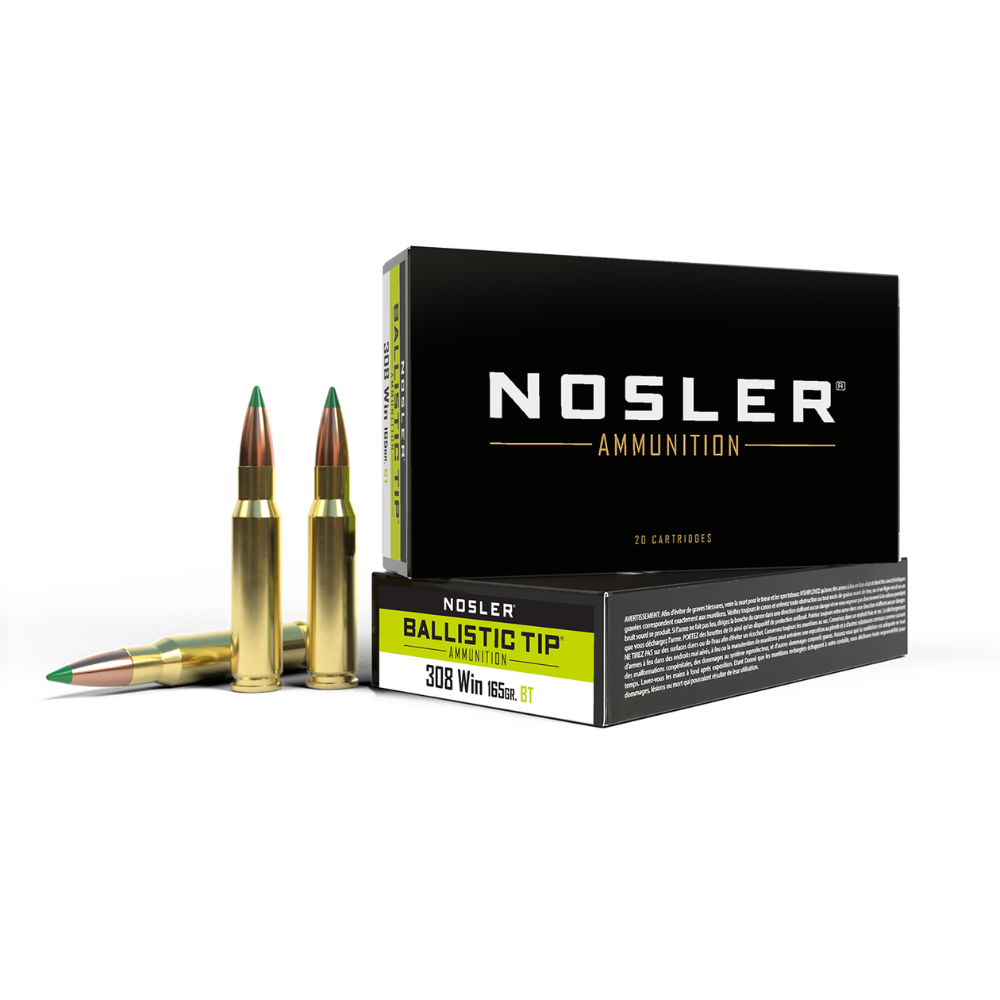 Nosler | Ballistic Tip Hunting | 308 Winchester 165gr | 20Pack