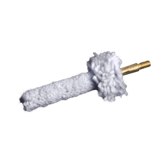 Breakthrough Clean Technologies | AR-15 Chamber Mop Cleaning Swabs | 223 Caliber | 5.56mm Thru 79mm | 100% Cotton White