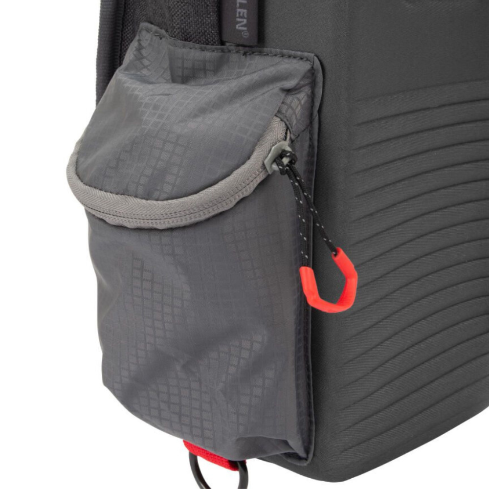 Allen | Molded Shooting Bag | Holds 50 Empty Hulls | Includes Quick Dump Removal Hull Bag | Heavy-Duty Release Buckle | Grey