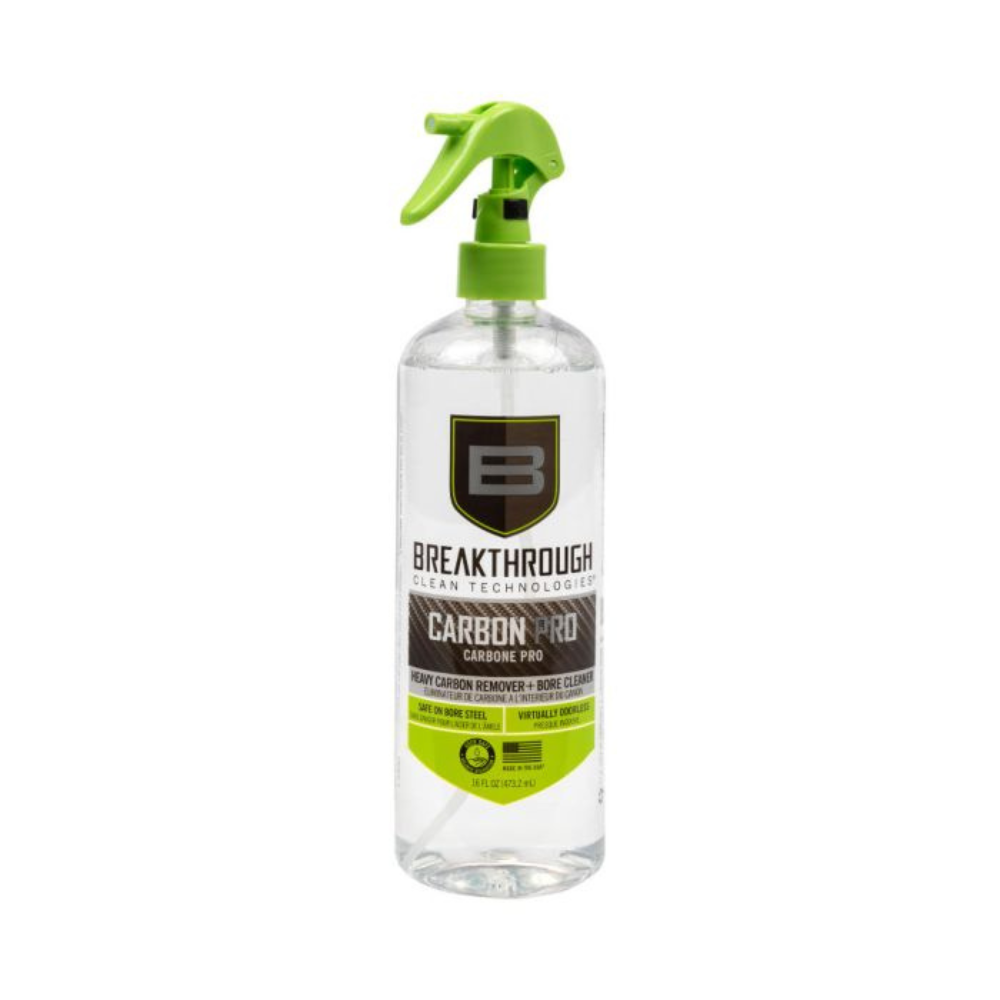 Breakthrough Clean Technologies | Heavy Carbon Remover | Gun Barrel and Bore Cleaner | Perfect for Handguns and Rifles | All Purpose Degreaser | 16oz Bottle