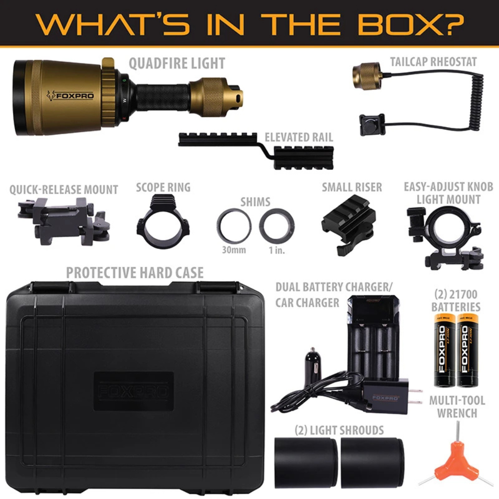 Foxpro | Quadfire Gun-Mounted Light