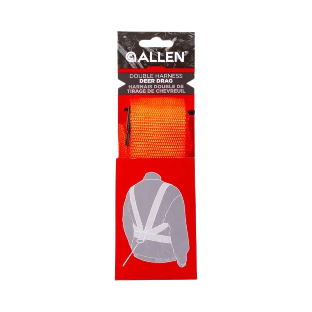 Allen | Company Dual Harness Deer Drag, Orange