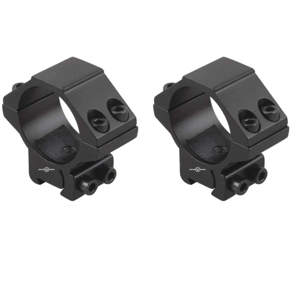 Vector Optics | 1" Dovetail Rings | Medium