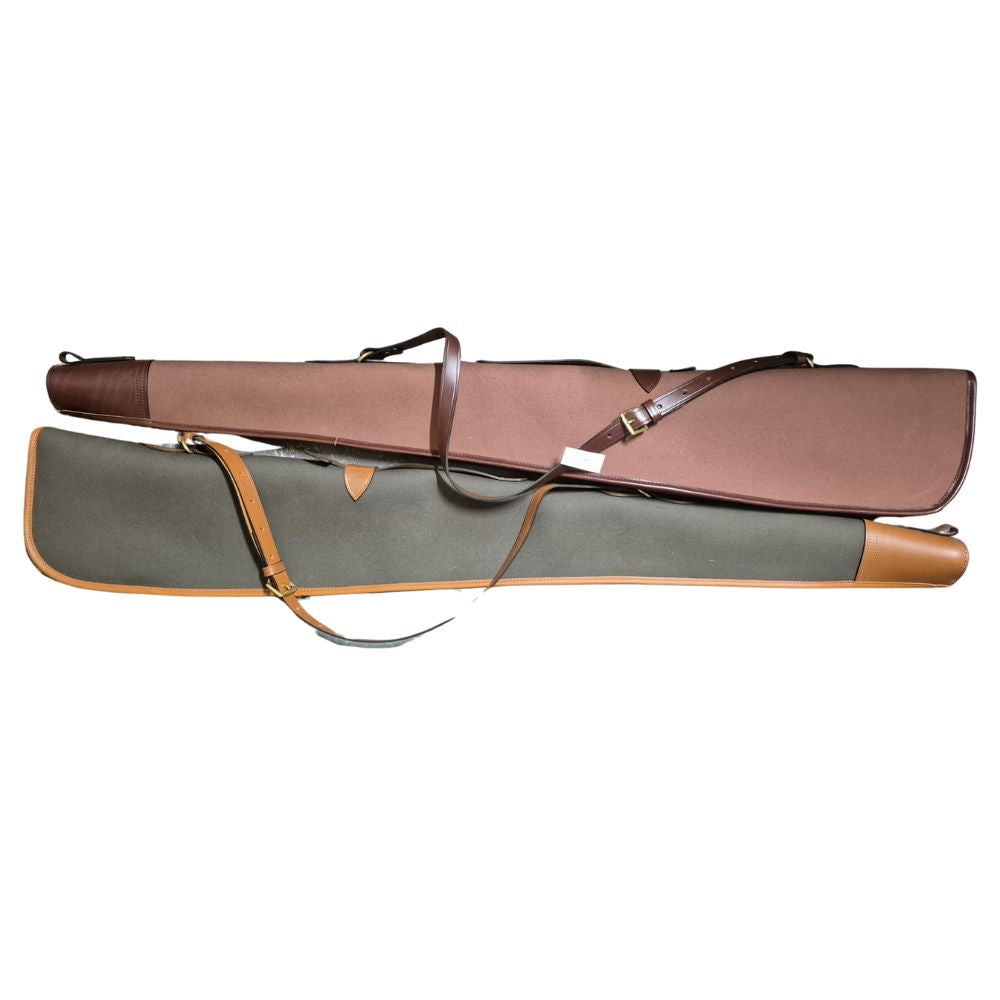 C & K Sporting | Canvas/Leather Shotgun Slip | 32"