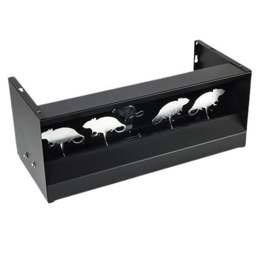 Rat Pellet Catcher | Metal Knock Down Shooting Air Rifle Target Practice with Magnetic Reset