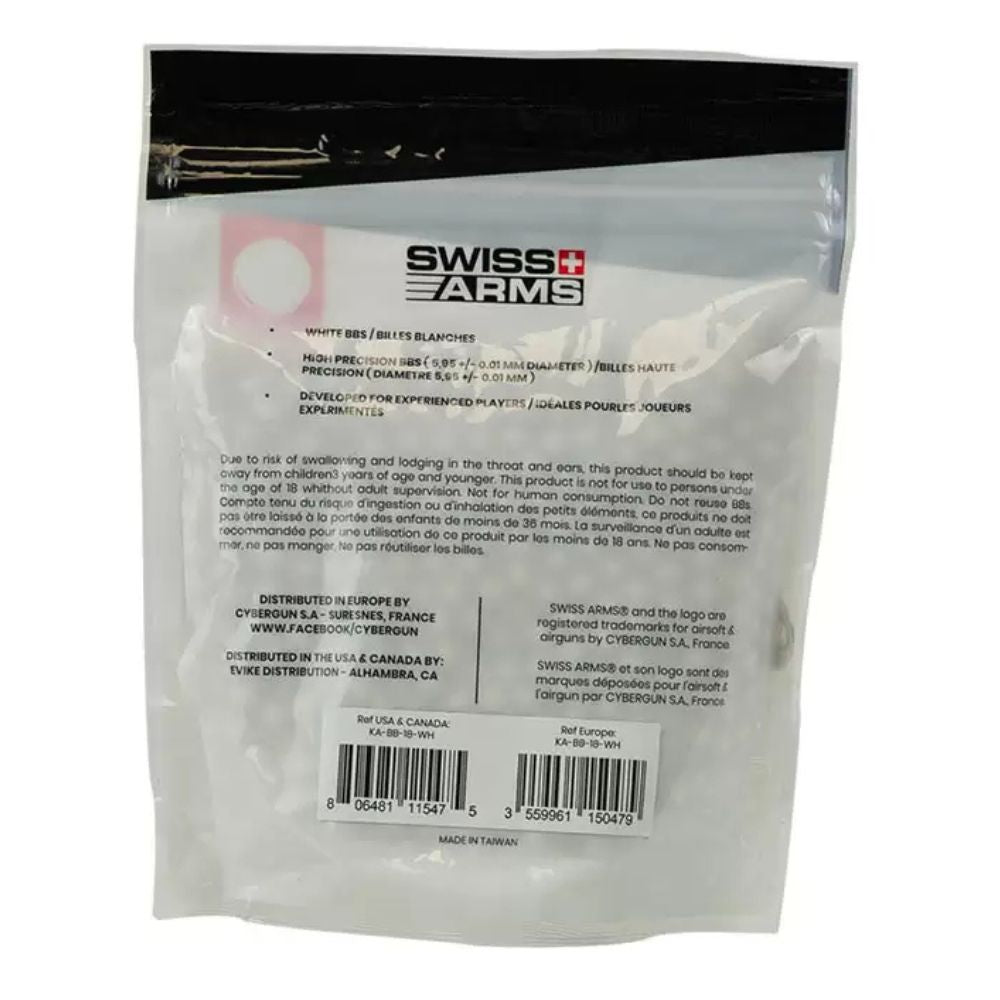 Swiss Arms | BB's | 0.36g | 1,000 Rounds