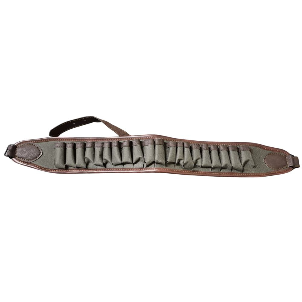 Cartridge Belt | Green/Brown 12G