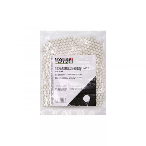 Swiss Arms | Green Tracer BB's | 0.20g