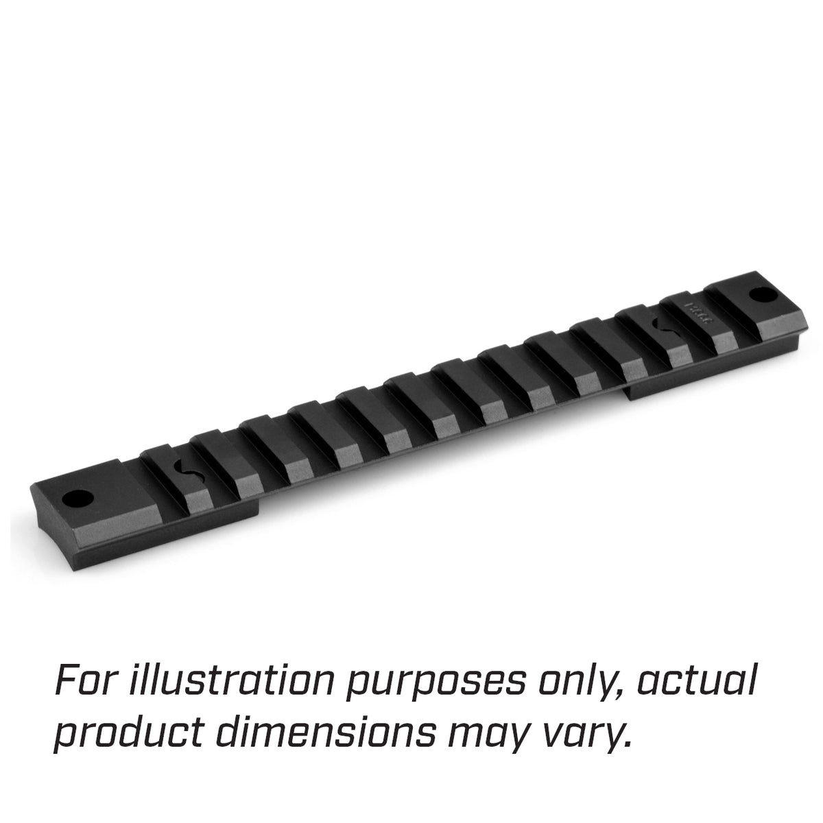 Warne Tactical Zero MOA Picatinny rail