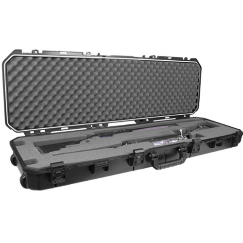Plano | All Weather 52" Double Rifle/Shotgun Hard Case Plastic Black
