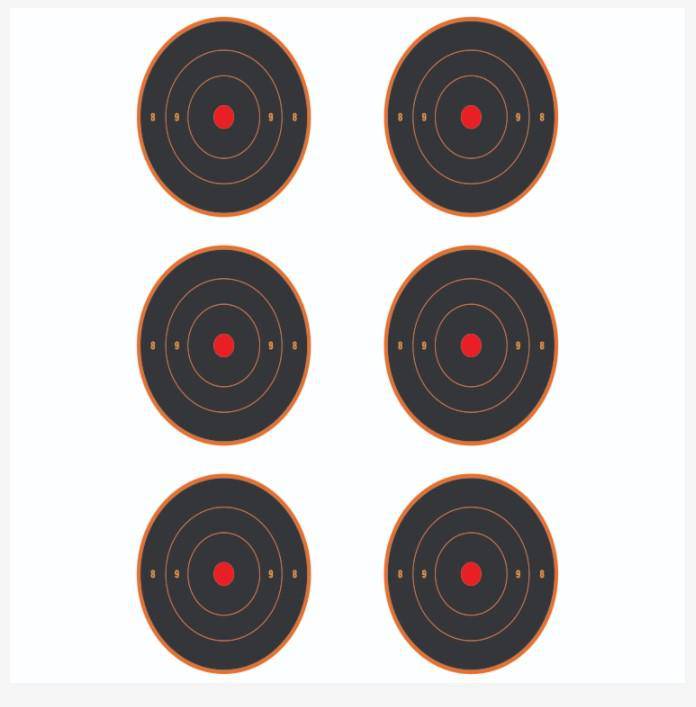 Allen | Ez Aim 3" Aiming Dots Target | 6 Dots Per Sheet | 6-Pack