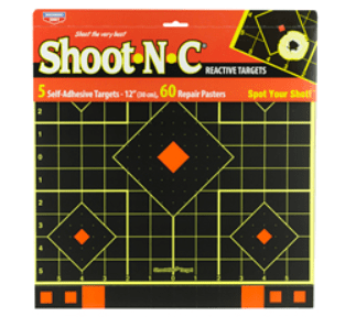 Birchwood Casey | Shoot'N'C | 12" Sight-In | 5 Targets